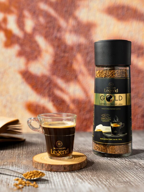 Trung Nguyen Legend Gold- Freeze Dried Black Instant Coffee
